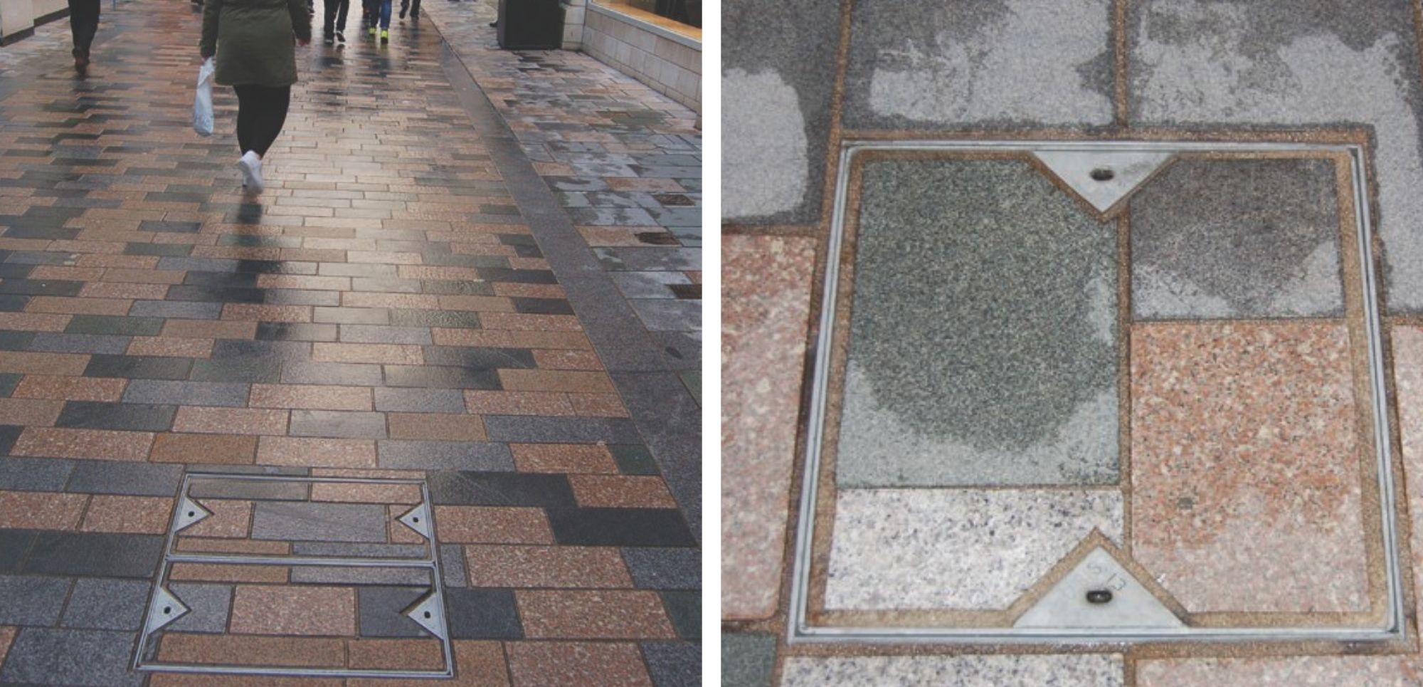 2. Keeping access discreet in an urban city centre
