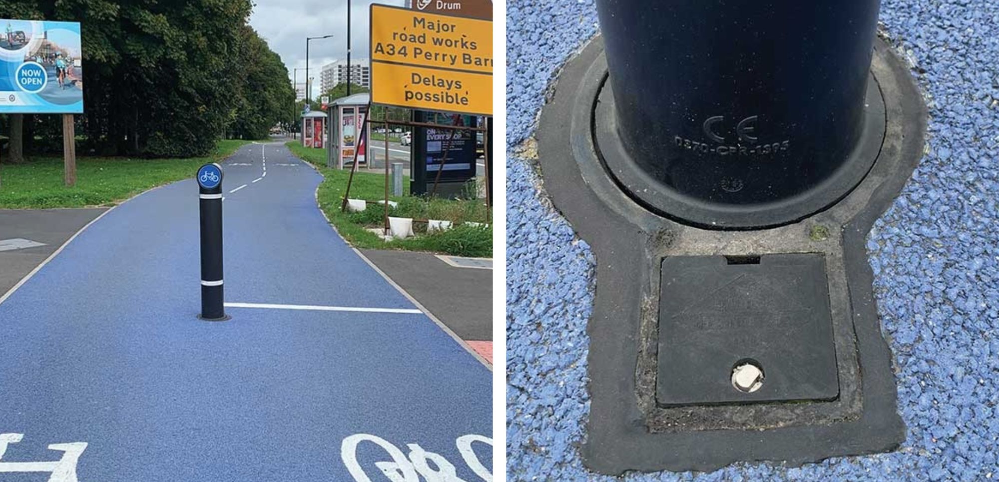 9. Safeguarding cyclists on major urban routes